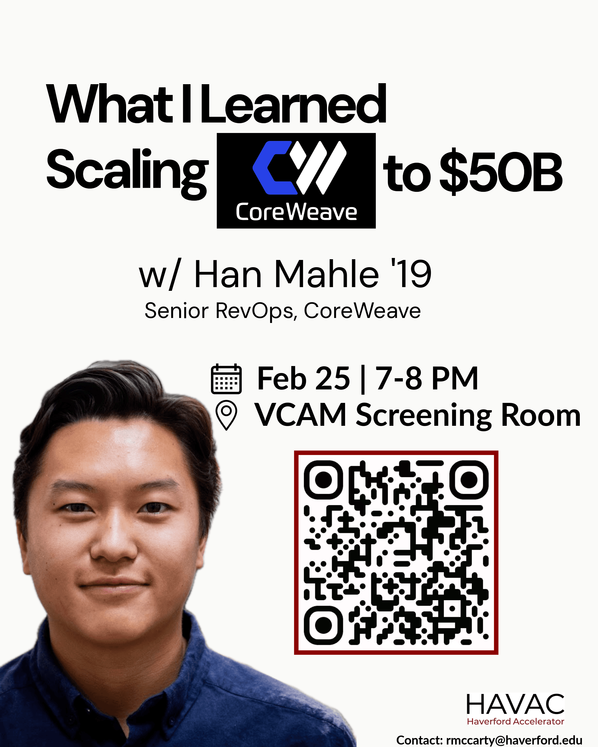What I Learned Scaling CoreWeave to $50B w/ Han Mahle'19